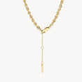 Load image into Gallery viewer, Luxurious Gold Rope Chain Necklace
