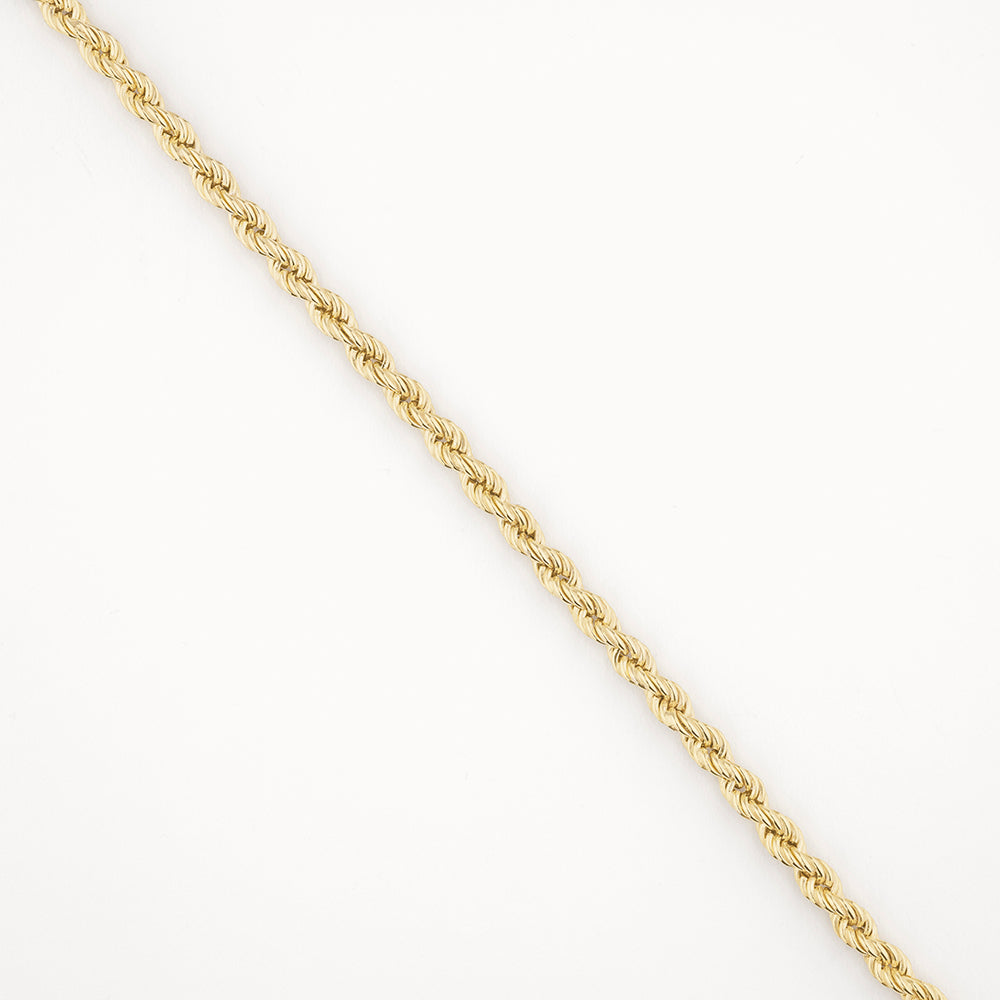 Luxurious Gold Rope Chain Necklace