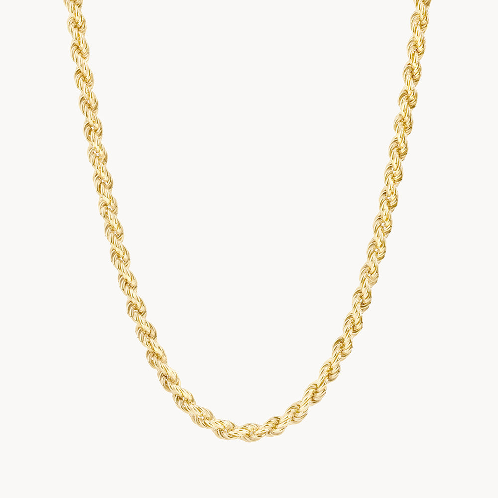 Luxurious Gold Rope Chain Necklaces 1