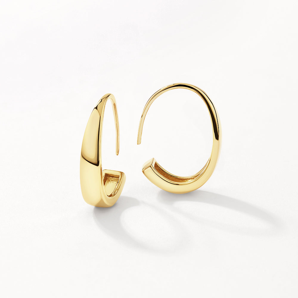 Simple Hoops Earrings 1