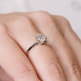 Load image into Gallery viewer, Brilliant 1.51 CT Round Lab-Grown Diamond Solitaire Engagement Ring
