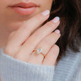 Load image into Gallery viewer, Elegant 2.28 CT Oval Lab-Grown Diamond Solitaire Engagement Ring
