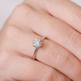 Load image into Gallery viewer, Brilliant 1.51 CT Round Lab-Grown Diamond Solitaire Engagement Ring
