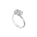 Load image into Gallery viewer, 2.5 CT Oval Lab-Grown Diamond Solitaire Engagement Ring - Timeless Elegance
