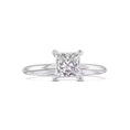 Load image into Gallery viewer, 1.0 CT Princess-Cut Lab-Grown Diamond Solitaire Engagement Ring In Gold
