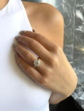 Load image into Gallery viewer, 4 Carat Round Lab-Grown Diamond Solitaire Engagement Ring
