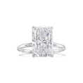 Load image into Gallery viewer, 5 Carat Radiant Lab-Grown Diamond Solitaire Engagement Ring
