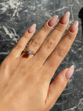 Load image into Gallery viewer, 1.0 CT Cushion-Cut Lab-Grown Diamond Solitaire Ring
