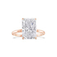 Load image into Gallery viewer, 5 Carat Radiant Lab-Grown Diamond Solitaire Engagement Ring
