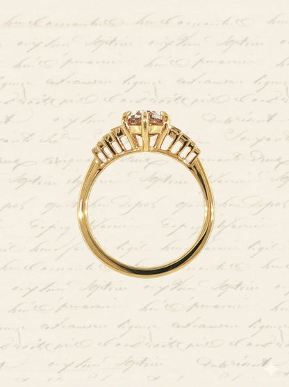 Solitaire Cathedral- 1.8 CT Cushion Lab Grown Diamond Wedding Band