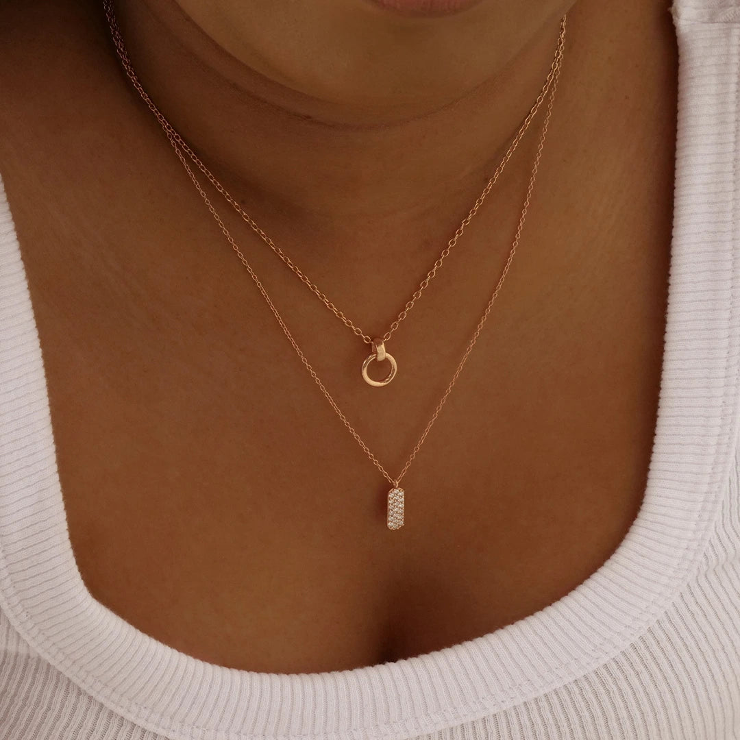 0.5 TCW Round Lab-Grown Diamond Necklace