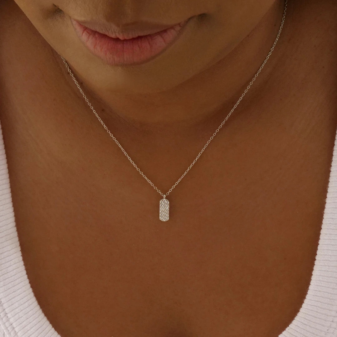 0.5 TCW Round Lab-Grown Diamond Necklace