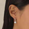 Load image into Gallery viewer, Twisted Round Plate Drop Earrings 2
