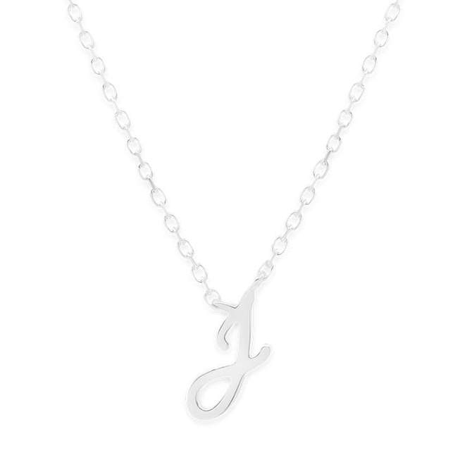 Simple Love Letter Initial Necklace 14