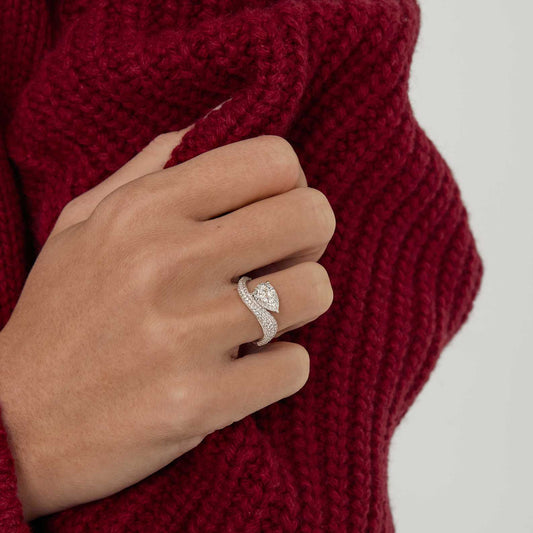 Hidden Halo-1.5 CT Round Lab Grown Diamond Engagement Ring