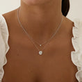 Load image into Gallery viewer, Radiant 0.2 TCW Round Lab-Grown Diamond Circle Necklace
