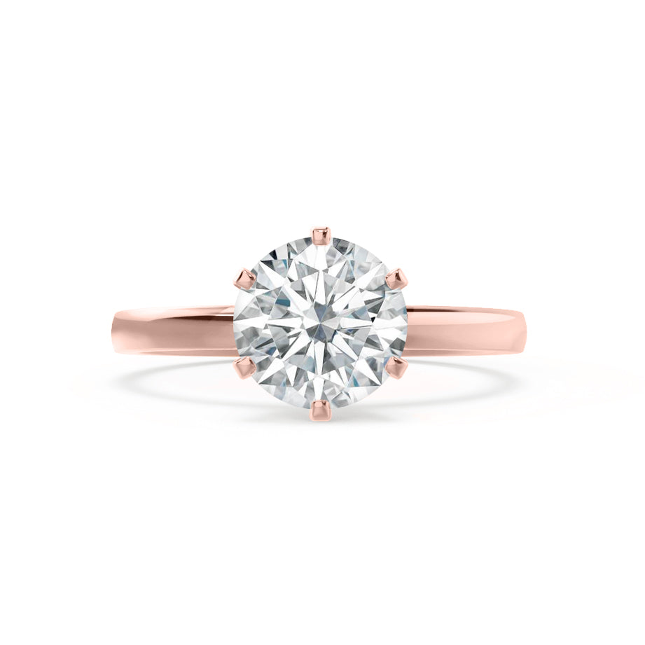 1.50 CT Round Lab-Grown Diamond Solitaire Engagement Ring