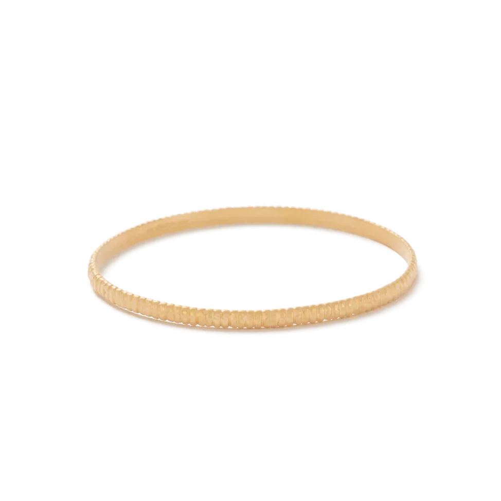 Gold Bangle Style Bracelet 1