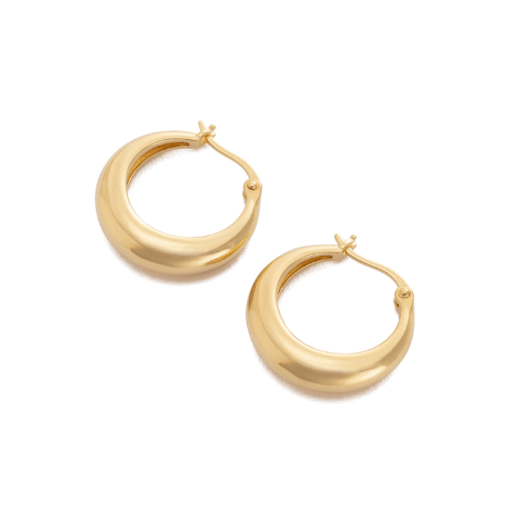 Timeless Gold Hoop Earrings 3