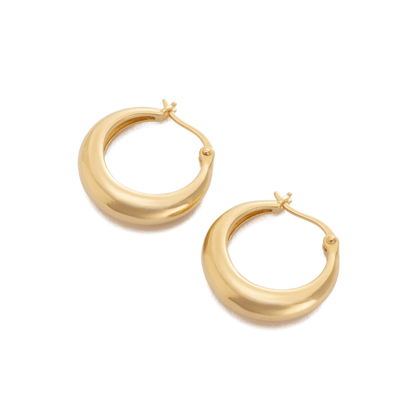 Timeless Gold Hoop Earrings 3