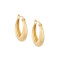 Load image into Gallery viewer, Timeless Gold Hoop Earrings
