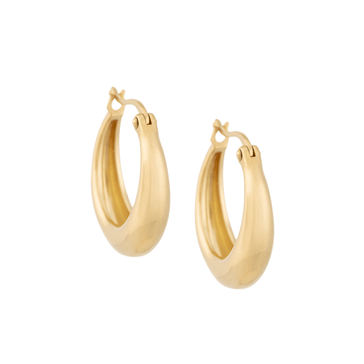 Timeless Gold Hoop Earrings 1