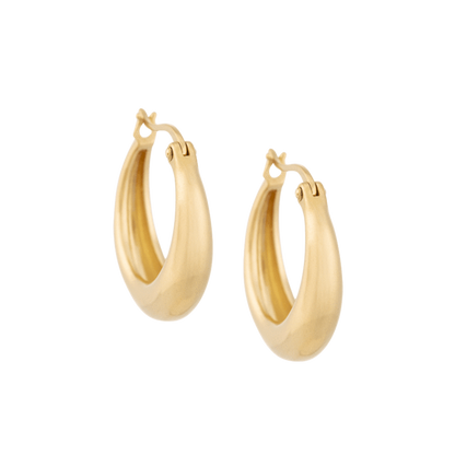 Timeless Gold Hoop Earrings 1