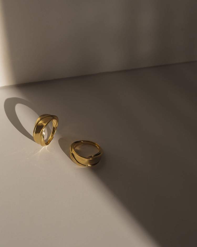 Eternal Gold Twist Wedding Band 4