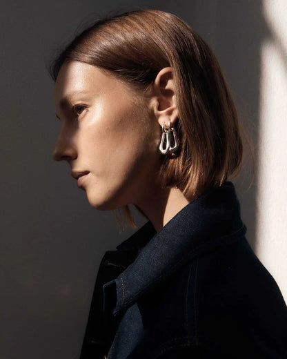 Shift Double Shaped Earring 2