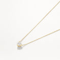 Load image into Gallery viewer, Radiant 0.50 CT Round Lab-Grown Diamond Solitaire Necklace in Gold
