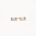 Load image into Gallery viewer, Elegant 0.22 TCW Baguette Lab-Grown Diamond Stud Earrings
