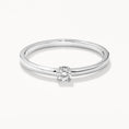 Load image into Gallery viewer, 0.10 CT Round Lab Grown Diamond Classic Solitaire Engagement Ring
