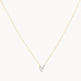 Load image into Gallery viewer, Radiant Duo: 0.70 CT Double Marquise Lab Grown Diamond Necklace
