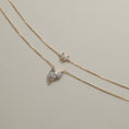 Load image into Gallery viewer, Radiant Duo: 0.70 CT Double Marquise Lab Grown Diamond Necklace
