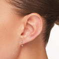 Load image into Gallery viewer, 0.19 TCW Round Lab Grown Diamond Drop Earrings
