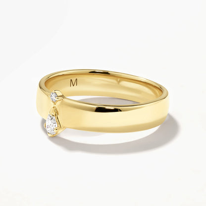 Elegant 0.07 CT Lab Grown Round & Oval Diamond Wedding Band 2