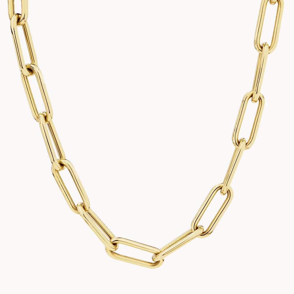 Large Paperclip With Pendant Necklaces 3