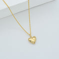 Load image into Gallery viewer, Radiant Heart Gold Pendant Necklace
