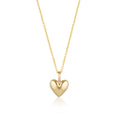 Load image into Gallery viewer, Radiant Heart Gold Pendant Necklace
