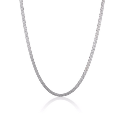 Golden Herringbone Elegance Necklace 2