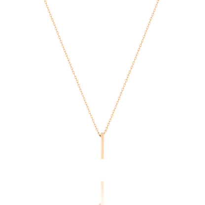 Elegant Silver Initial Pendant Necklace 11