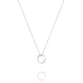 Load image into Gallery viewer, Elegant Silver Initial Pendant Necklace
