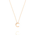 Load image into Gallery viewer, Elegant Silver Initial Pendant Necklace
