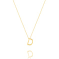 Load image into Gallery viewer, Elegant Silver Initial Pendant Necklace
