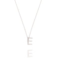 Load image into Gallery viewer, Elegant Silver Initial Pendant Necklace 7
