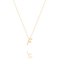 Load image into Gallery viewer, Elegant Silver Initial Pendant Necklace
