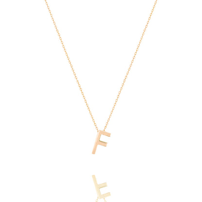 Elegant Silver Initial Pendant Necklace 8