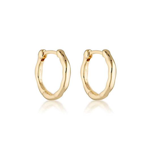 Classic Style Gold Hoop Earrings