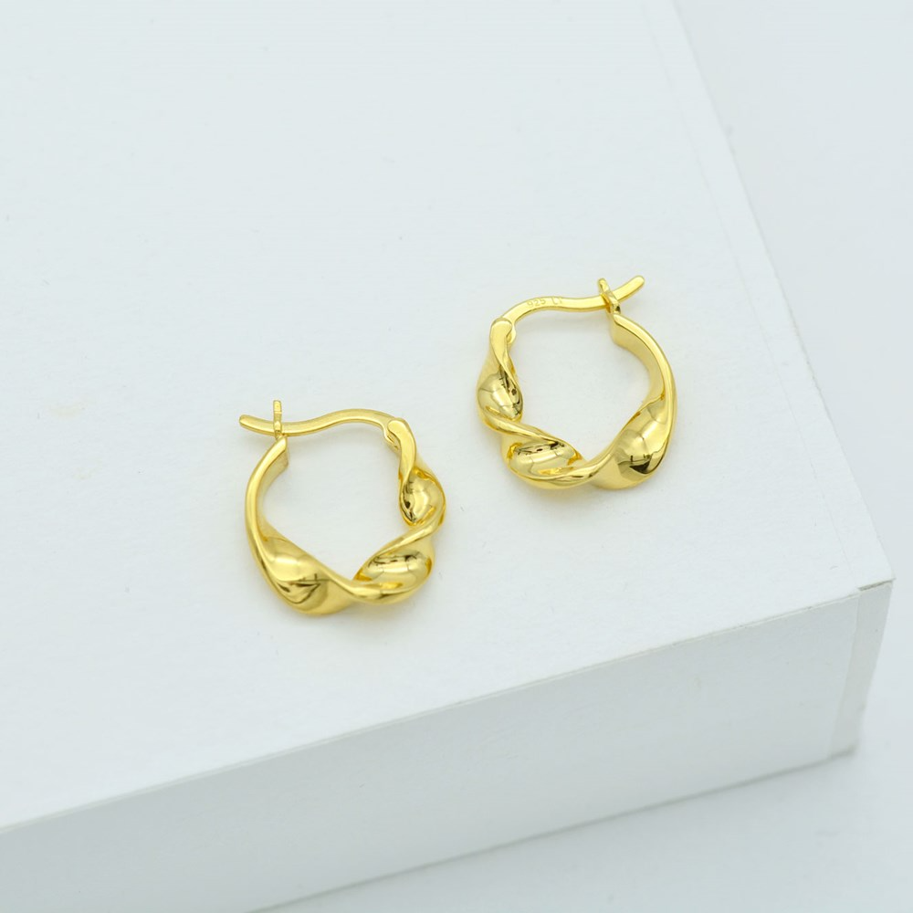 Classic Twist Hoop Earrings 6