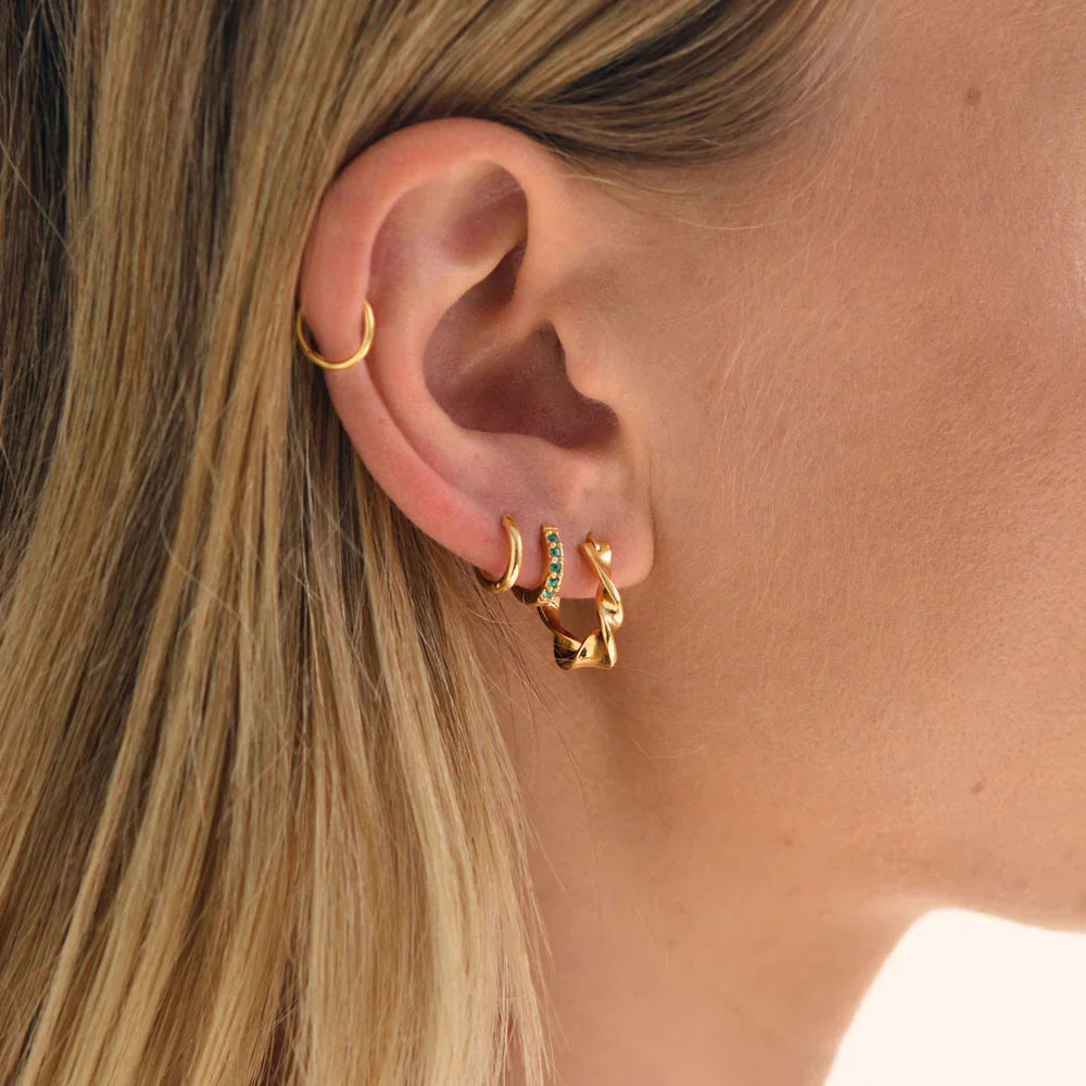 Classic Twist Hoop Earrings 4